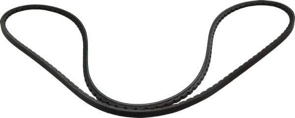 Browning - Section 3VX, 3/8" Wide, 67" Outside Length, Gripnotch V-Belt - Rubber Compound, 358 Gripnotch, No. 3VX670 - Apex Tool & Supply
