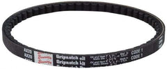 Browning - Section AX, 1/2" Wide, 128" Outside Length, Gripnotch V-Belt - Rubber Compound, Gripnotch, No. AX128 - Apex Tool & Supply