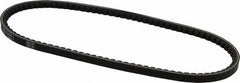 Browning - Section AX, 1/2" Wide, 33" Outside Length, Gripnotch V-Belt - Rubber Compound, Gripnotch, No. AX31 - Apex Tool & Supply
