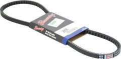 Browning - Section AX, 1/2" Wide, 40" Outside Length, Gripnotch V-Belt - Rubber Compound, Gripnotch, No. AX38 - Apex Tool & Supply