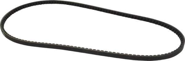 Browning - Section AX, 1/2" Wide, 48" Outside Length, Gripnotch V-Belt - Rubber Compound, Gripnotch, No. AX46 - Apex Tool & Supply