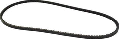 Browning - Section AX, 1/2" Wide, 48" Outside Length, Gripnotch V-Belt - Rubber Compound, Gripnotch, No. AX46 - Apex Tool & Supply