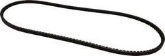 Browning - Section AX, 1/2" Wide, 50" Outside Length, Gripnotch V-Belt - Rubber Compound, Gripnotch, No. AX48 - Apex Tool & Supply
