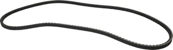 Browning - Section AX, 1/2" Wide, 55" Outside Length, Gripnotch V-Belt - Rubber Compound, Gripnotch, No. AX53 - Apex Tool & Supply