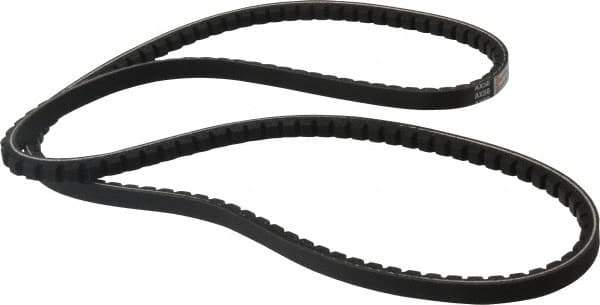 Browning - Section AX, 1/2" Wide, 58" Outside Length, Gripnotch V-Belt - Rubber Compound, Gripnotch, No. AX56 - Apex Tool & Supply