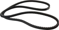 Browning - Section AX, 1/2" Wide, 58" Outside Length, Gripnotch V-Belt - Rubber Compound, Gripnotch, No. AX56 - Apex Tool & Supply