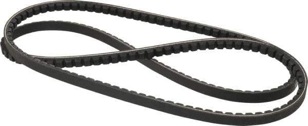 Browning - Section AX, 1/2" Wide, 66" Outside Length, Gripnotch V-Belt - Rubber Compound, Gripnotch, No. AX64 - Apex Tool & Supply