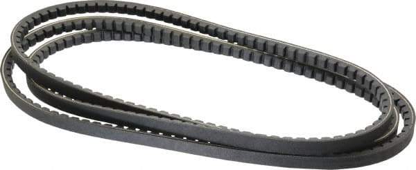 Browning - Section AX, 1/2" Wide, 98" Outside Length, Gripnotch V-Belt - Rubber Compound, Gripnotch, No. AX96 - Apex Tool & Supply