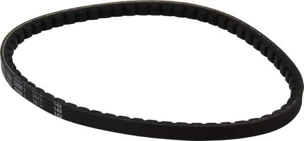 Browning - Section AX, 1/2" Wide, 25" Outside Length, Gripnotch V-Belt - Rubber Compound, Gripnotch, No. AX23 - Apex Tool & Supply