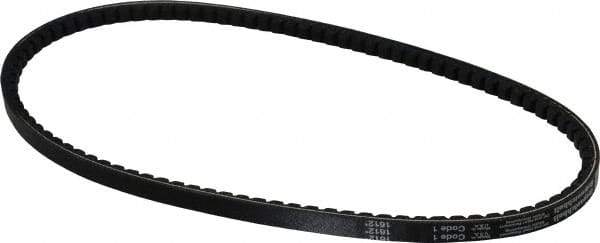 Browning - Section AX, 1/2" Wide, 34" Outside Length, Gripnotch V-Belt - Rubber Compound, Gripnotch, No. AX32 - Apex Tool & Supply