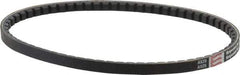 Browning - Section AX, 1/2" Wide, 27" Outside Length, Gripnotch V-Belt - Rubber Compound, Gripnotch, No. AX25 - Apex Tool & Supply