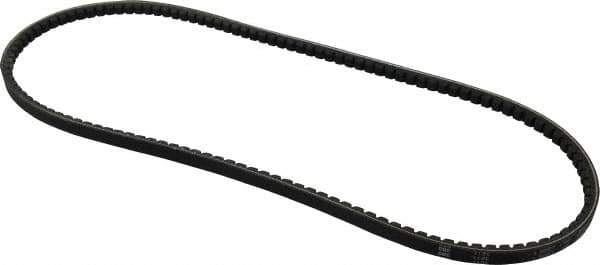 Browning - Section AX, 1/2" Wide, 46" Outside Length, Gripnotch V-Belt - Rubber Compound, Gripnotch, No. AX44 - Apex Tool & Supply