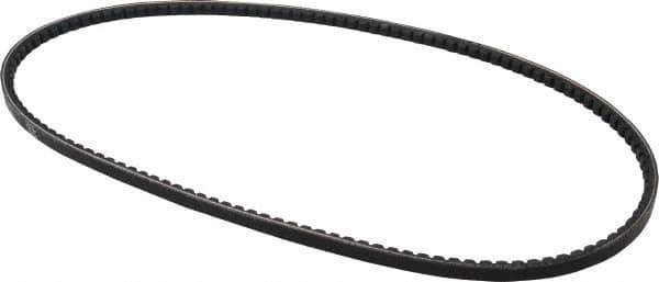 Browning - Section AX, 1/2" Wide, 47" Outside Length, Gripnotch V-Belt - Rubber Compound, Gripnotch, No. AX45 - Apex Tool & Supply