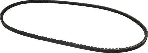 Browning - Section AX, 1/2" Wide, 51" Outside Length, Gripnotch V-Belt - Rubber Compound, Gripnotch, No. AX49 - Apex Tool & Supply