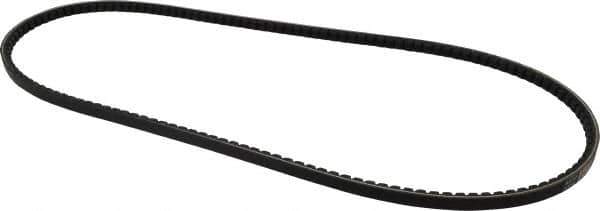 Browning - Section AX, 1/2" Wide, 52" Outside Length, Gripnotch V-Belt - Rubber Compound, Gripnotch, No. AX50 - Apex Tool & Supply