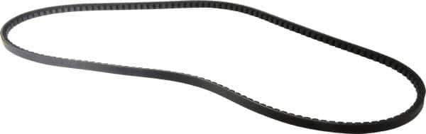 Browning - Section AX, 1/2" Wide, 54" Outside Length, Gripnotch V-Belt - Rubber Compound, Gripnotch, No. AX52 - Apex Tool & Supply