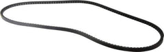 Browning - Section AX, 1/2" Wide, 54" Outside Length, Gripnotch V-Belt - Rubber Compound, Gripnotch, No. AX52 - Apex Tool & Supply