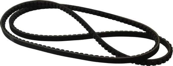 Browning - Section AX, 1/2" Wide, 69" Outside Length, Gripnotch V-Belt - Rubber Compound, Gripnotch, No. AX67 - Apex Tool & Supply