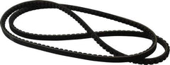 Browning - Section AX, 1/2" Wide, 69" Outside Length, Gripnotch V-Belt - Rubber Compound, Gripnotch, No. AX67 - Apex Tool & Supply