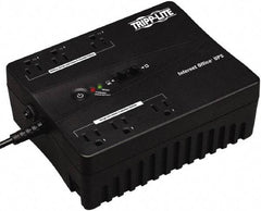 Tripp-Lite - 15 Amp, 350 VA, Flat Pack Mount Standby Backup Uninterruptible Power Supply - Backup 3 min with Full Load & 10 min with Half Load, 120 VAC Input & Output, 180 Watt Output, 1 Phases, 6 Outlets - Apex Tool & Supply