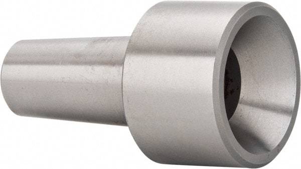 Riten - 5MT Taper, 3/4 to 1-1/2" Point Diam, Hardened Tool Steel Lathe Female Point - 1-1/4" OAL - Apex Tool & Supply