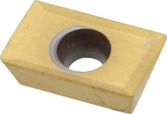 Kennametal - APKT263 Grade KC725M Carbide Milling Insert - TiN/TiCN/TiN Finish, 3/16" Thick, 0.8mm Corner Radius - Apex Tool & Supply