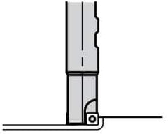 Kennametal - EP1848 GD Grade KC725M Carbide Milling Insert - TiN/TiCN/TiN Finish, 0.217" Thick, 4.8mm Corner Radius - Apex Tool & Supply