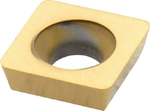 Kennametal - SDEB2.61.52 Grade KC730 Carbide Milling Insert - TiN Finish, 0.0937" Thick, 0.3272" Inscribed Circle, 0.8mm Corner Radius - Apex Tool & Supply