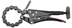 Proto - 9-27/32" OAL Standard Jaw Locking Chain Pipe Cutters - 1-3/32" Jaw Width, 2-61/64" Jaw Opening, Standard Handle - Apex Tool & Supply