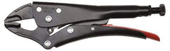 Proto - 9-7/16" OAL Standard Jaw Locking Pliers - 1/2" Jaw Width, 1-25/32" Jaw Depth, 2-23/64" Jaw Opening, Standard Handle - Apex Tool & Supply