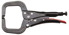 Proto - 6-11/16" OAL C-Clamp Locking Pliers - 5/16" Jaw Width, 1-61/64" Jaw Depth, 2-23/64" Jaw Opening, Standard Handle - Apex Tool & Supply