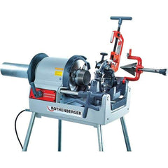 Rothenberger - Pipe Threading Machines Maximum Pipe Size Capacity (Inch): 4 Minimum Pipe Size Capacity (Inch): 1/2 - Apex Tool & Supply