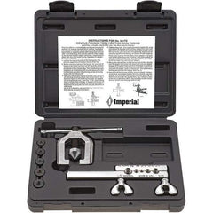 Imperial - Flaring Tools & Tube Expanders Type: Double Flaring Tool Kit Maximum Pipe Capacity (Inch): 1/2 - Apex Tool & Supply