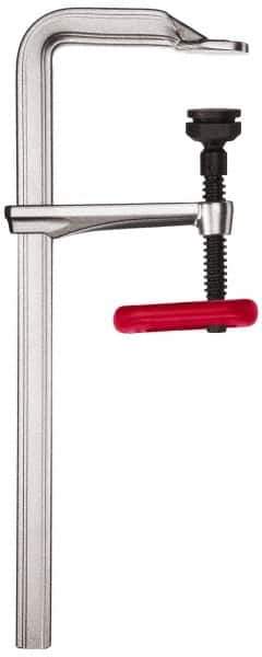 Bessey - 5-1/2" Deep Throat, 24" Max Capacity, Standard Sliding Arm Clamp - 2,800 Lb Clamping Pressure, 0.775" Spindle Diam - Apex Tool & Supply