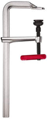 Bessey - 5-1/2" Deep Throat, 24" Max Capacity, Standard Sliding Arm Clamp - 2,800 Lb Clamping Pressure, 0.775" Spindle Diam - Apex Tool & Supply