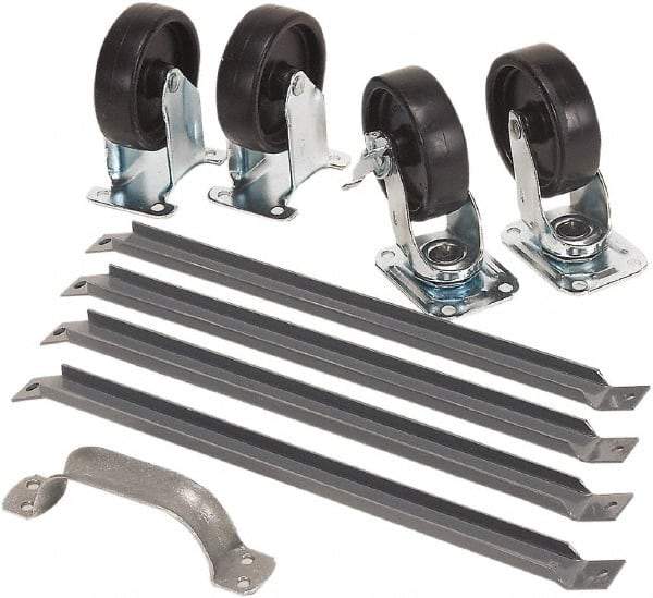 Akro-Mils - 4" Wide x 5" High, Mobile Bin Shelf - Apex Tool & Supply