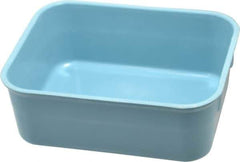 LEWISBins+ - 300 Lb Load Capacity Blue Fiberglass Tote Container - Stacking, Nesting, 6.3" Long x 4.9" Wide x 2.1" High - Apex Tool & Supply