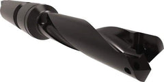 Allied Machine and Engineering - Series 0.5, 5/8" Max Diam, 3MT Taper Shank, Helical Flute Spade Drill - 2-1/2" Max Depth, 3-43/64" Body Length, 7-3/16" OAL, Standard Length, Through Coolant - Apex Tool & Supply