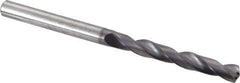 Value Collection - 5/16" 140° Point Solid Carbide Jobber Drill - TiAlN Finish, Spiral Flute, Straight Shank, Right Hand Cut, 2-33/64" Flute Length, 4-41/64" OAL - Apex Tool & Supply