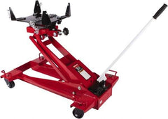 Sunex Tools - 3,000 Lb Capacity Transmission Jack - 8.62 to 36.62" High, 43-1/2" Chassis Length - Apex Tool & Supply