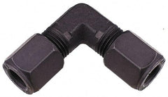 Parker - Metal Flareless Bite Tube Union Elbow - 5/16 NPTF - Apex Tool & Supply