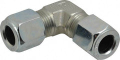Parker - Metal Flareless Bite Tube Union Elbow - 1/2 NPTF - Apex Tool & Supply