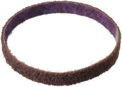 3M - 1/2" Wide x 12" OAL, Aluminum Oxide Abrasive Belt - Aluminum Oxide, Medium, Nonwoven, Series DF-BL - Apex Tool & Supply