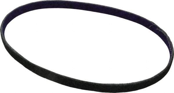 3M - 1/2" Wide x 24" OAL, Aluminum Oxide Abrasive Belt - Aluminum Oxide, Fine, Nonwoven, Series DF-BL - Apex Tool & Supply