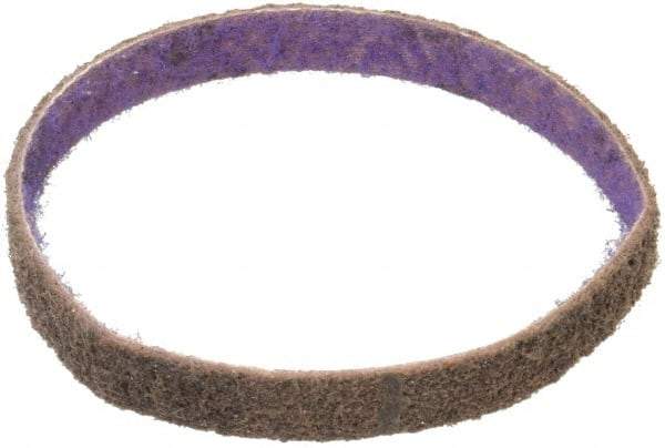 3M - 1/2" Wide x 12" OAL, Aluminum Oxide Abrasive Belt - Aluminum Oxide, Coarse, Nonwoven, Series DF-BL - Apex Tool & Supply