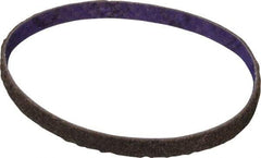 3M - 1/2" Wide x 18" OAL, Aluminum Oxide Abrasive Belt - Aluminum Oxide, Coarse, Nonwoven, Series DF-BL - Apex Tool & Supply