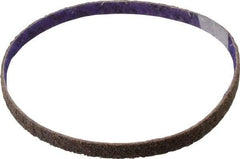 3M - 1/2" Wide x 24" OAL, Aluminum Oxide Abrasive Belt - Aluminum Oxide, Coarse, Nonwoven, Series DF-BL - Apex Tool & Supply