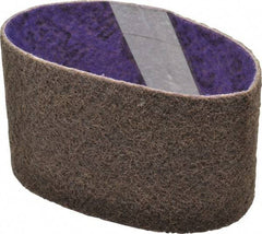 3M - 3-1/2" Wide x 15-1/2" OAL, Aluminum Oxide Abrasive Belt - Aluminum Oxide, Coarse, Nonwoven, Series DF-BL - Apex Tool & Supply