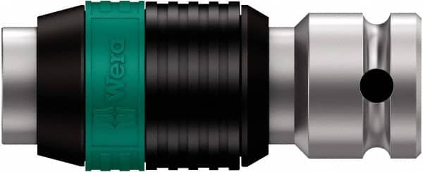 Wera - 1/4" Drive, 1/4" Insert, Hex Drive Bit Adapter - Apex Tool & Supply