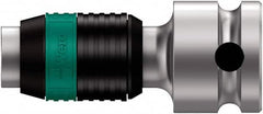 Wera - 3/8" Drive, 1/4" Insert, Hex Drive Bit Adapter - Apex Tool & Supply